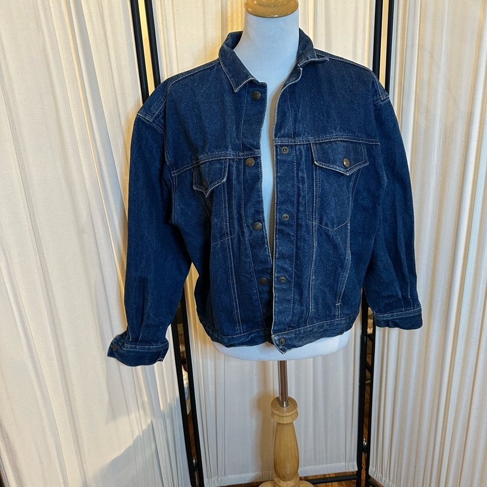 Calvin Klein Blue Jean Jacket Classic Denim Style